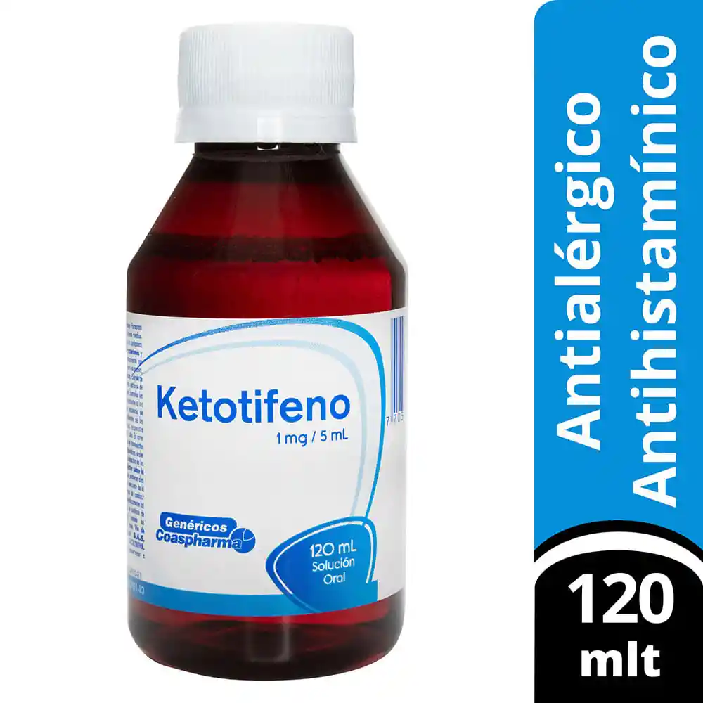 Coaspharma Ketotifeno Jarabe (1 mg)