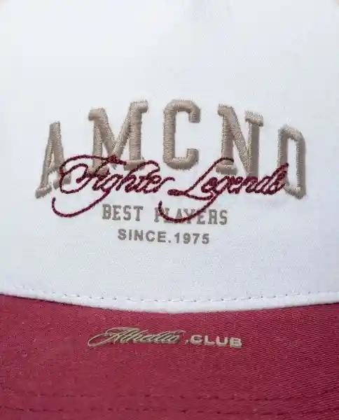 Gorra Unisex Rojo Talla M 759G509_ROJ191724 Americanino