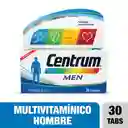 Centrum Men MULTIVITAMÍNICO, Formula para hombre X 30Tabs