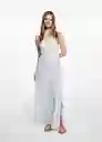 Vestido Flyd Offwhite Talla 18 Teen Niñas Mango