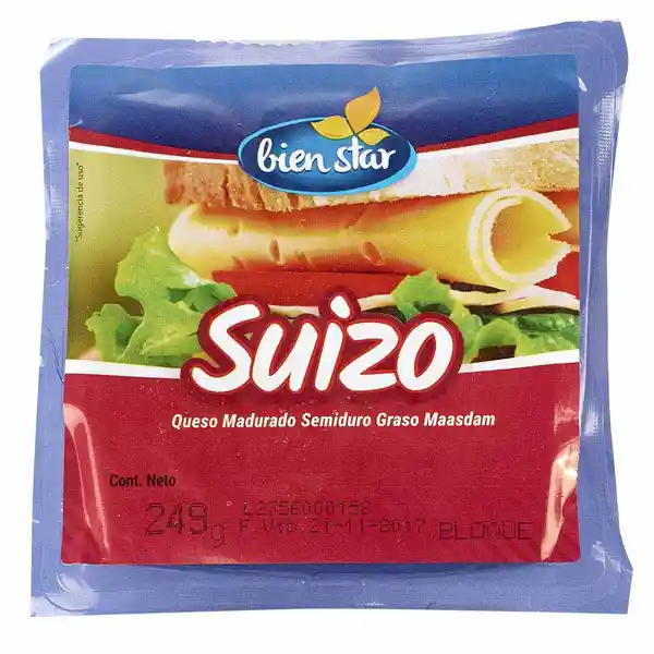 Queso Suizo Bien Star Bloque