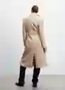 Abrigo Sirenita Piedra Talla 27 Mujer Mango