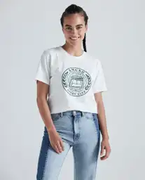 Camiseta Mujer Blanco Talla M 601E012 Americanino