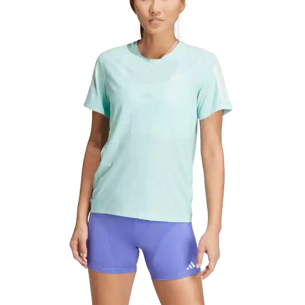 Adidas Camiseta Manga Corta Otr B Tee Correr Mujer Azul Talla M