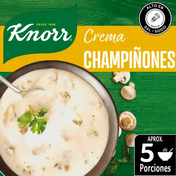 Knorr Crema Champiñón