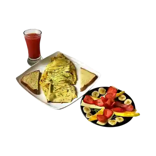 Omelette Jamón y Queso