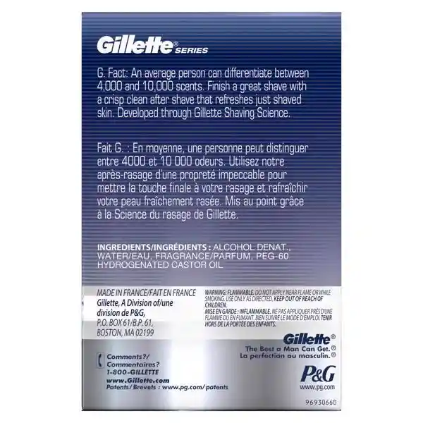 Gillette Series Coolwave Loción Post Afeitado