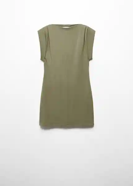 Vestido Dates Khaki Talla XS Mujer Mango