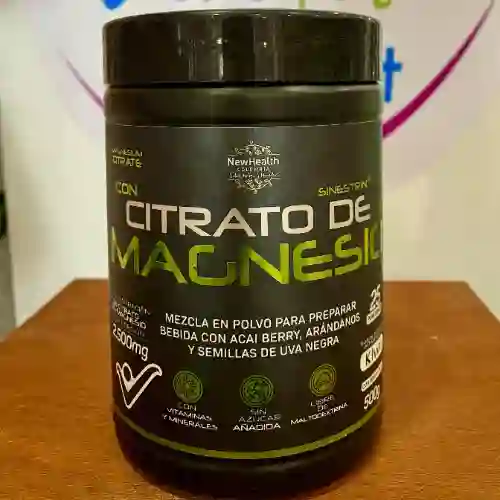 Citrato de Magnesio Kiwi Newhealth 500gr