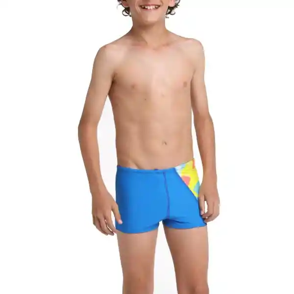 Pantaloneta de Baño Aquashort Punch Palm Junior T 12 Speedo