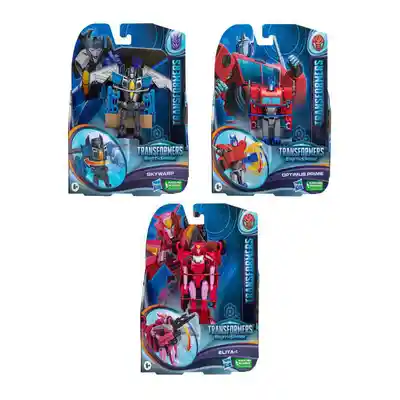 Transformers Figuras de Acción Earthspark Clase Guerrero Surtido