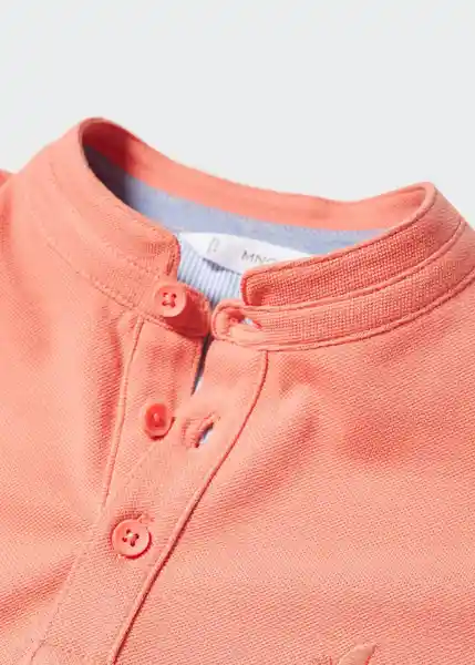 Camiseta Polo Hanoi4 Pomelo Talla 06 Niños Mango