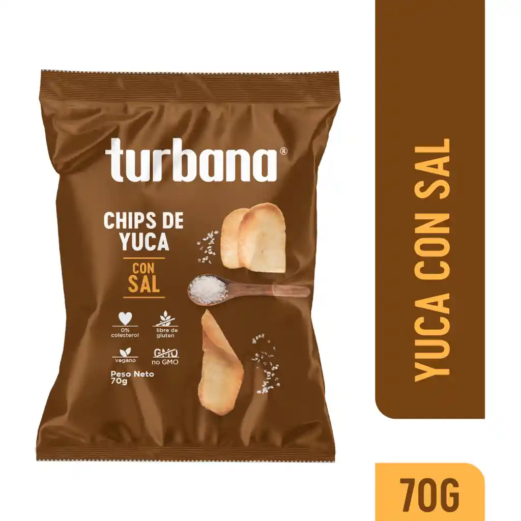 Turbana Chips de Yuca con Sal