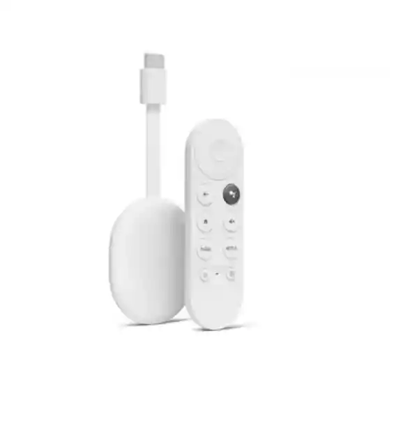 Google Chromecast 4ta Gen Uhd(4k+hdr) + Control Remoto Blanco