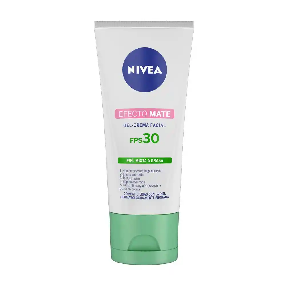 Nivea Gel-Crema Efecto Mate FPS 30 Piel Mixta a Grasa