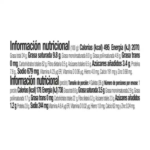 Galletas Dux Ranchera Queso Fundido (216 Gr)