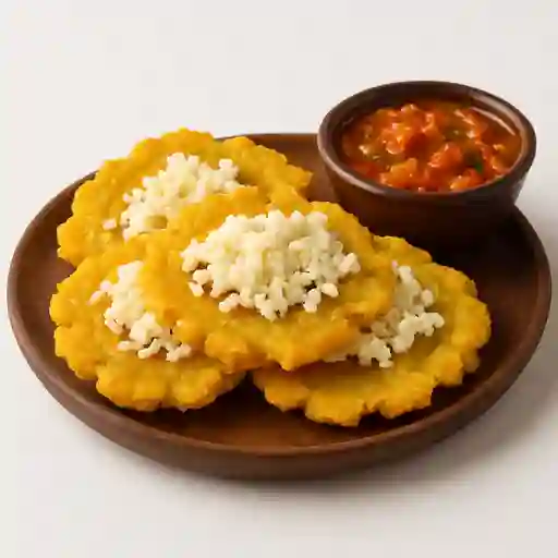 Patacón con Queso