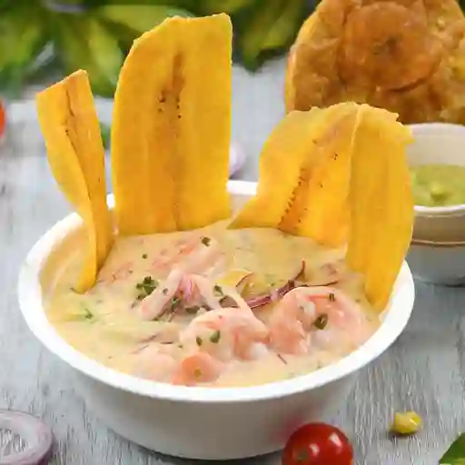 Ceviche camarones primavera (perú)