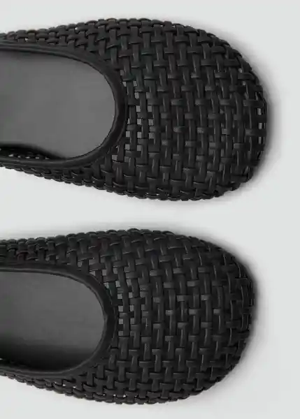 Zapatos Charlote Negro Talla 37 Mujer Mango