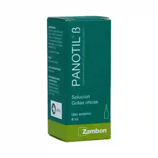 Panotil B Solución Gota Ótica (10000 UI /4.31 mg /1 mg /40 mg)