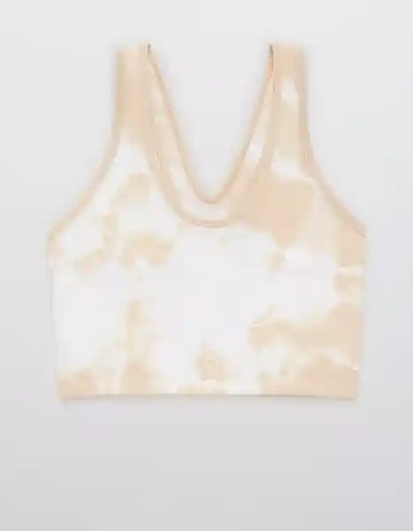 Top Deportivo Aerie Beige Talla Small American Eagle 26961052