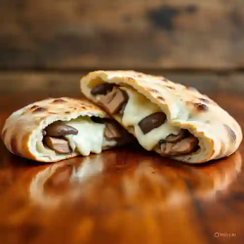 Calzone Pollo y Champiñones
