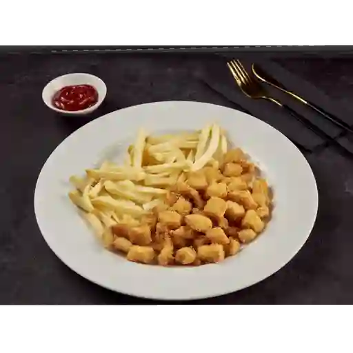 Menú infantil de tilapia