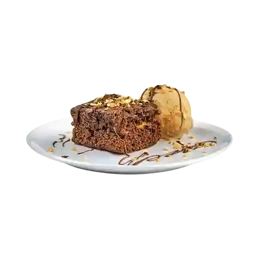 Brownie con Helado