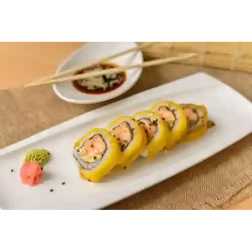 Zenitsu Salmon Dragon Roll (6 Bocados)