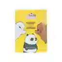 Mascarilla Facial Hidratante we Bare Bears Amarillo Miniso