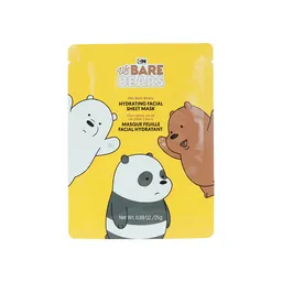 Mascarilla Facial Hidratante we Bare Bears Amarillo Miniso