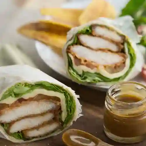 Wrap Bbq + Tocineta