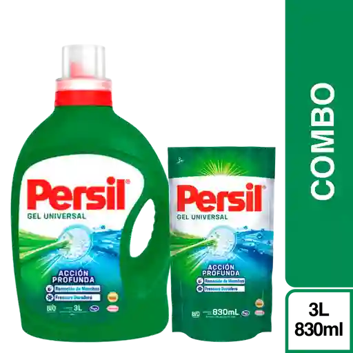 Combo Detergente Líquido Persil Acción Profunda