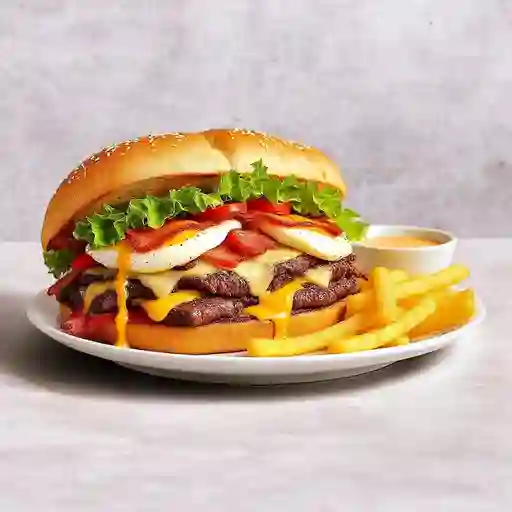 Sandwich de lomito completo argentino xl