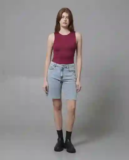 Short Mujer Azul Talla 16 259G003_AZU144306 Rifle