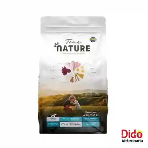 True Nature Alimento Para Perro Cachorros Raza Pollo y Vegetales