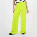 Pantalón Tiro Alto Bota Flare Verde Talla 8 - 529723