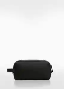 Bolso Toiletxs Negro Talla 99 Hombre Mango