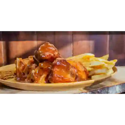 Costillas BBQ 1000 gr la Burgueria