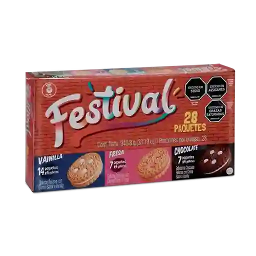 Galleta Rellena Festival Surtida