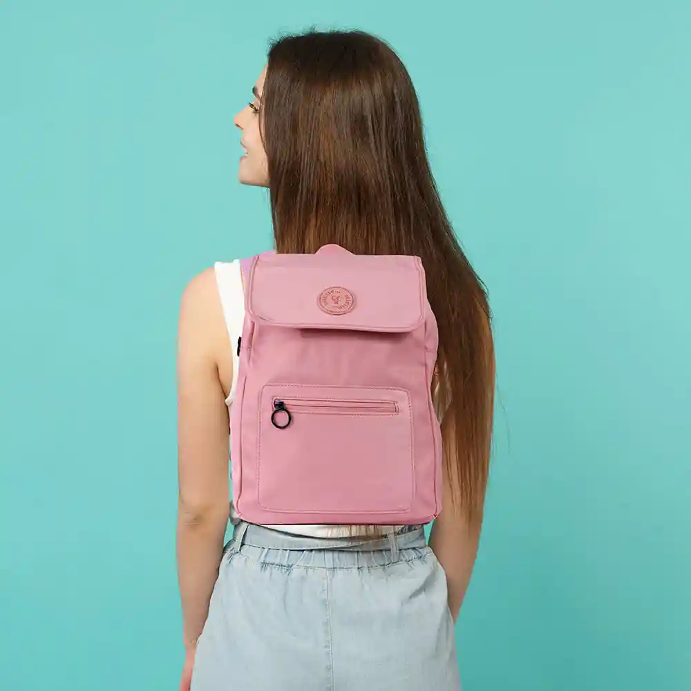 Morral Con Solapa Fruity Fairy Rosa 3.0 Miniso