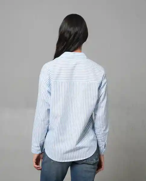 Camisa Mujer Azul M 210 210G001_AZU164020 Rifle