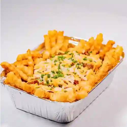 Fries Cheese y Bacon
