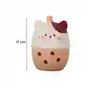 Peluche Anti Estres pu Milk Tea Series Gato Miniso