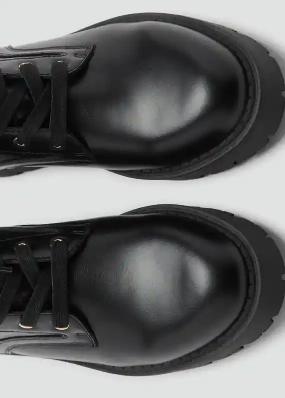 Botines Mountain Negro Talla 40 Mujer Mango