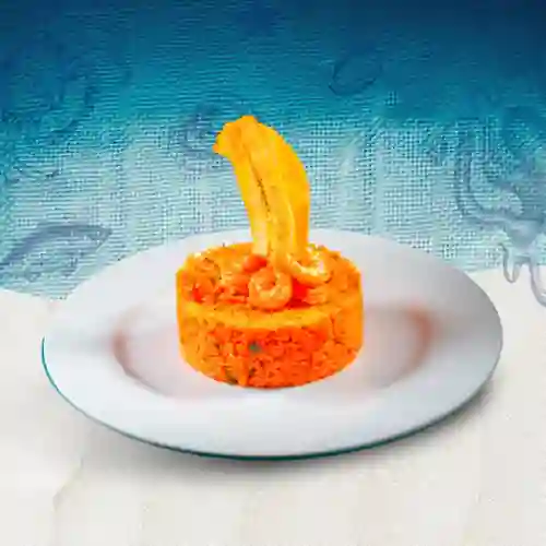 Arroz con camarones