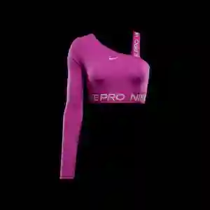 Nike Camiseta Shine Crop Mujer Rosado Talla L Ref: FV8100-518
