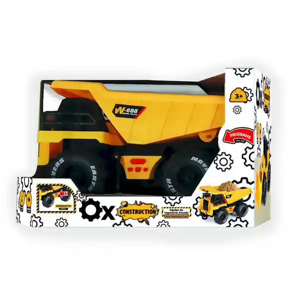 Ox Toys Juguete Carro Amarillo