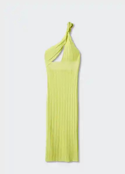 Vestido Twister Lima Talla L Mujer Mango