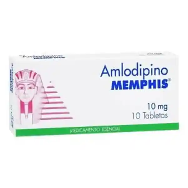 Memphis Amlodipino Antihipertensivo (10 mg)